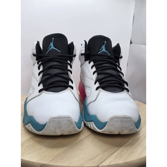 Mens Nike Jordan Lift Off Basketball Shoes Size 9 White South Beach AR4430 105 - Picture 2 of 9
